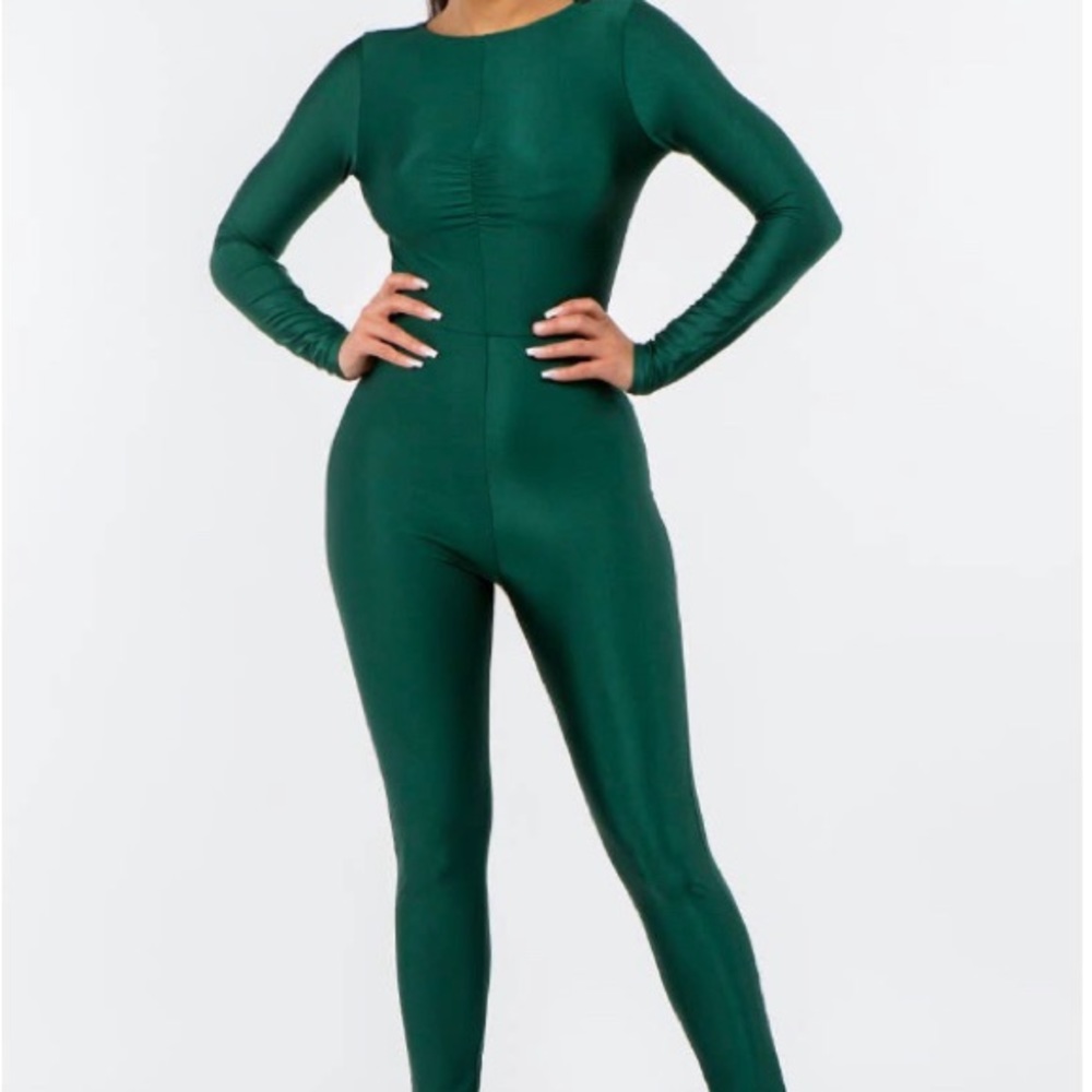 Emerald Green Jumpsuit